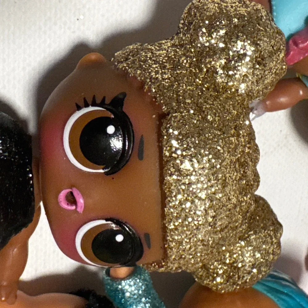 LOL Surprise‎ Glitter Series Dolls Lot of 7 MGA 2016 Glitter Hair Accessories